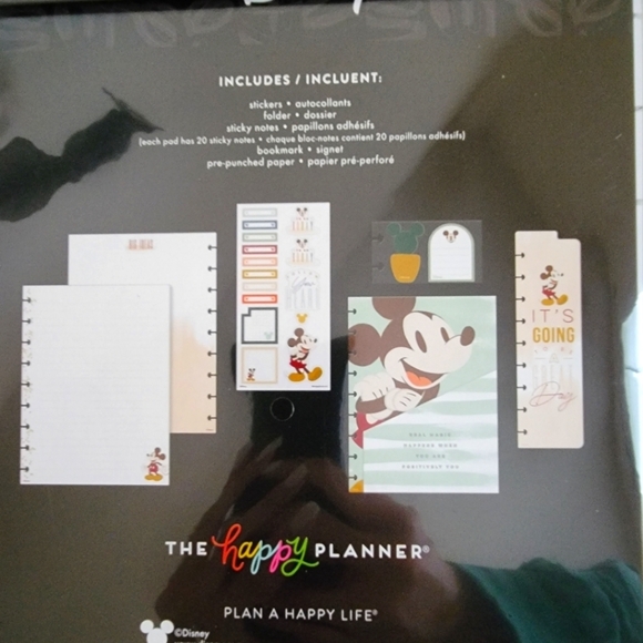The Happy Planner Disney Oasis Mickey Classic Accessory Pack NWT - Picture 6 of 6